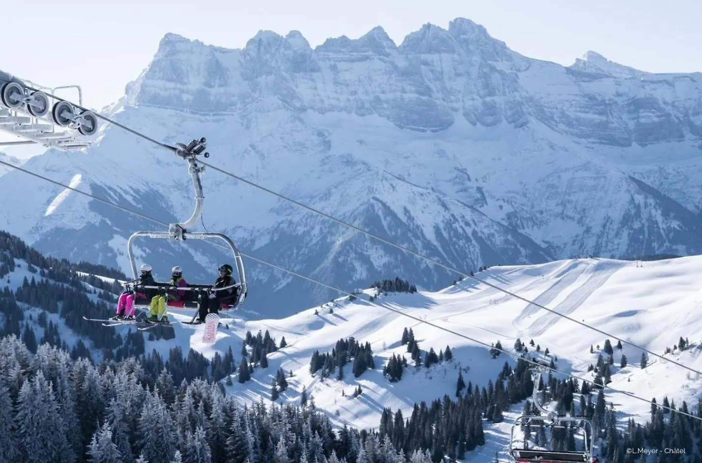 Seilles Slc3 Center & Telecabine 4Pers Chatel Apartment